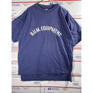 Vtg 90s BUM Equipment Thrashed Faded Shirt Boxy Surf Skate Grunge OP 80s M/L